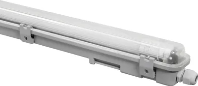 Produktbild von LED Feuchtraumleuchte McShine "FL-12", 2.400 lm, 4000K, 150cm, neutralweiß, | IP65 Kellerleuchte für feuchte und staubige Räume
