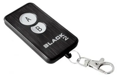 Image de G.B.S. Elettronica Télécommande universelle IR sans fil 2 boutons Noir 433,92 MHz