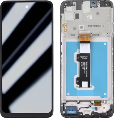 Produktbild von Motorola, LCD Bildschirm + Touchscreen (mit Gehäuse) Motorola E40 / E30, Hellgrau
