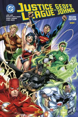 Produktbild von Justice League von Geoff Johns (Deluxe Edition)
