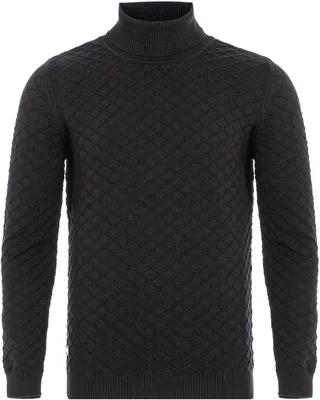 Produktbild von Red Bridge Herren Strickpullover Pullover Schwarz L