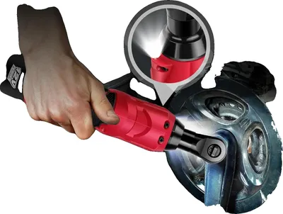 Obrázek produktu pro Akumulátorový elektrický ráčnový klíč, rychlost 300 otáček za minutu, krouticí moment 40 N-m, univerzální sada