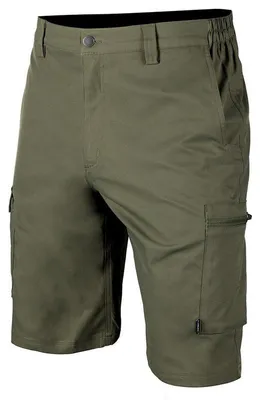 Productafbeelding van Korte broek, mix & match, 2-weg stretch, groen, maat M - T N81-2991M