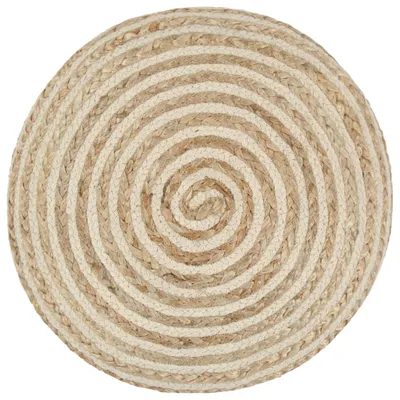Zdjęcie produktu dla vidaXL Ręcznie robiony puf 40 x 45 cm z juty
