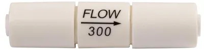 Produktbild von 300-ml-Durchflussbegrenzer mit Fest-/Auswurffunktion. Druckanstieg in der Osmose