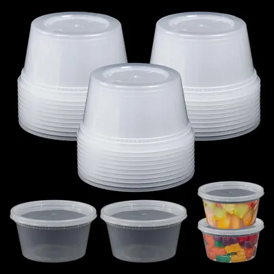 Image de Solidchoice - Ensemble de 30 boîtes en plastique réutilisables avec couvercles
