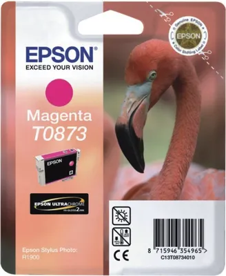 Produktbild von Tinte / T0873 / Blister / magenta / Ultra Gloss High-Gloss 2