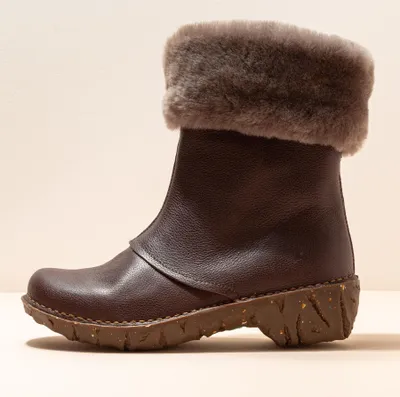 Image de El Naturalista Botte pour Femme N5412 NATURAL GRAIN BROWN/ YGGDRASIL Couleur Marron