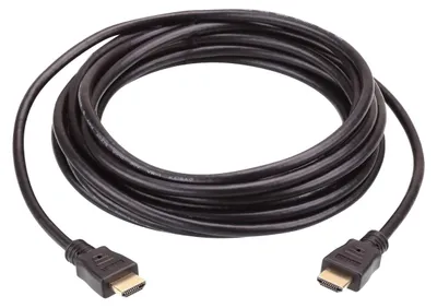 Imagen del producto de Cable HDMI de alta velocidad ATEN con Ethernet, 20 metros, 20 metros, conector HDMI tipo A (estándar), conector HDMI tipo A (estándar), resolución de 4096 x 2160 píxeles, compatible con 3D, color