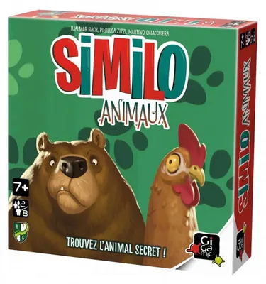 Produktbild von Gigamic SIMILO : ANIMAUX, Brettspiel, 7 Jahr(e), 10 min, Familienspiel