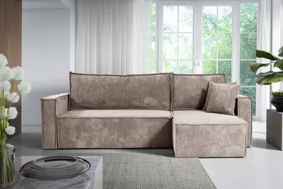 Produktbild von Intenso Ecksofa mit Schlaffunktion Innez, Cremig
