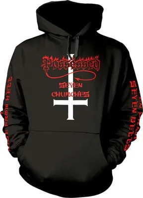Produktbild von Possessed Kapuzenpullover Herren Seven Churches schwarz XL