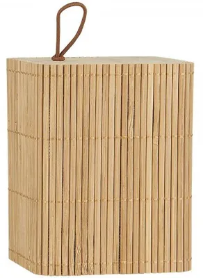 Produktbild von Ib Laursen Schachtel mit Bambusdeckel Quadratisch (7,7x10x7,7cm)
