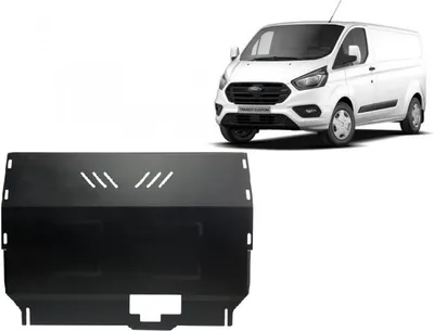 Immagine prodotto di Protezione antincastro in acciaio per motore e cambio Ford Transit Custom