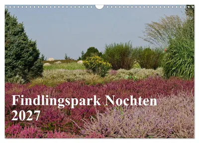 Produktbild von Findlingspark Nochten 2027 (Wandkalender 2027 DIN A3 quer), CALVENDO Monatskalender