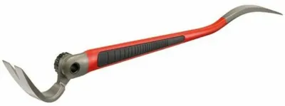 Obrázok produktu pre Hultafors Nageleisen Länge 64 cm, Griff aus Santopren, verstellbare Klaue
