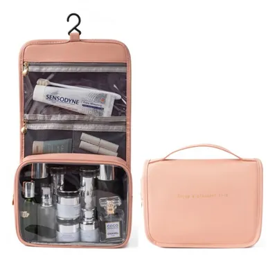Obrázok produktu pre Organizér na kozmetiku, skladací toaletný kufrík 25x21x9cm KS104WZ2