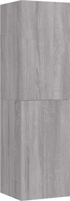 Produktbild von vidaXL TV-Wandschrank Grau Sonoma 30,5x30x110 cm