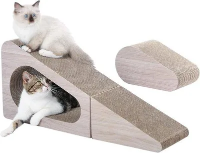 Produktbild von Famanu Kratzbrett für Katzen - Multifunktional und ergonomisch - 71 cm