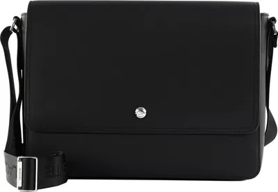 Produktbild von LACOSTE Umhängetasche Laptoptasche mit Laptopfach Langon Messenger Bag Noir schwarz