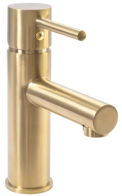 Produktbild von Rea Waschbeckenarmatur Tess Low Brush Gold