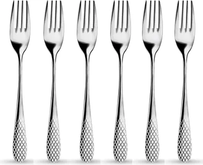 Produktbild von Wilmax Edelstahl Tafelgabel Set 6-teilig in Geschenkbox WL-999201/6C