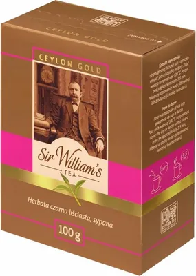 Image de Thé noir Ceylan Sir Williams 100 g