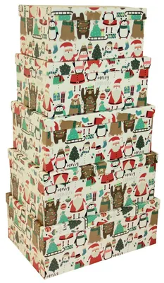 Imagen del producto de PBS 45205. Caja de regalo navideña para niños, de 5 piezas.
