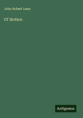 Produktbild von Of Motion