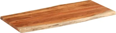 Obrázek produktu pro vidaXL Stolová deska 140x60x2,5cm obdélníková z masivního dřeva akácie s hranou stromu