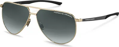 Produktbild von Porsche Design P8962 Gold, black 64/12/145 Herren Sonnenbrillen