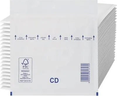 Obrázek produktu pro Kurýrní poštovní obálky Vzduchová bublina VP CD - karton 200 kusů