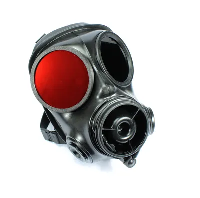 Produktbild von Outsert Linsen für S10 Gasmaske Rot Außenring Gasmask Britische S10