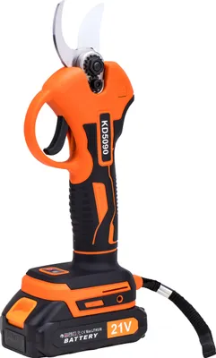 Image de Kraft&Dele Sécateur sans fil 21V Sécateur de jardin électrique avec 2 batteries 2000mA Sécateur sans fil