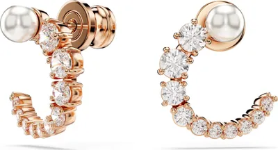 Produktbild von Swarovski Matrix Kreolen 5692264 Ohrringe