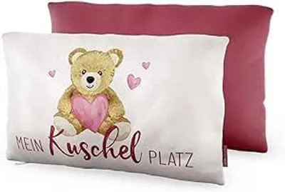 Produktbild von LaVida Kissen "Mein Kuschelplatz" - Teddy