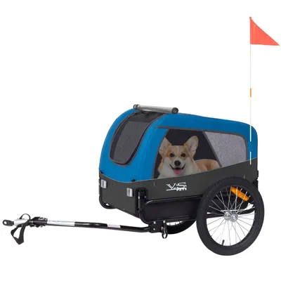 Produktbild von Tiggo VS Medium Hundeanhänger Fahrradanhänger für Hunden bis 23kg