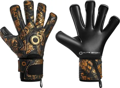 Image de Gants de gardien de but Elite Sport Aztlan Noir 8 Noir 8