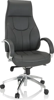 Produktbild von hjh OFFICE Profi Chefsessel ELEGANCE I Ergonomischer Bürostuhl mit Armlehnen Kunstleder Drehstuhl für Büro, Zuhause
