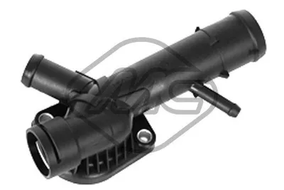 Produktbild von Metalcaucho 35957 Kühlmittelflansch für VW GOLF VI (5K1) Wasserflansch