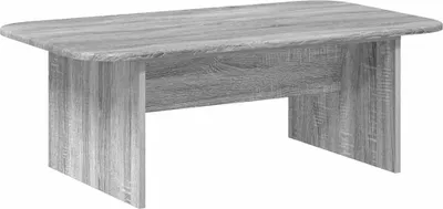 Immagine prodotto di vidaXL Tavolino da caffè Sonoma grigio, 93 x 53 x 33 cm, materiale composito di legno