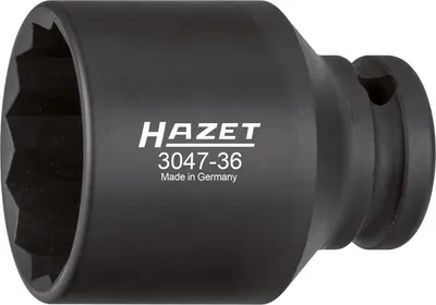 Produktbild von Hazet 3047-36 HAZET Impact socket (12-point) 3047-36