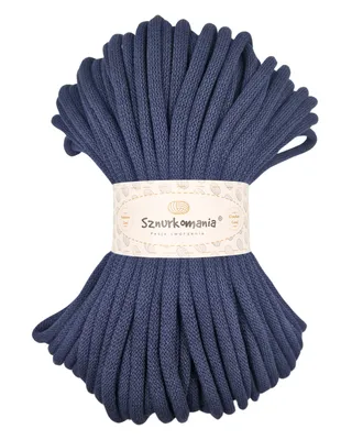 Produktbild von Baumwollkordel 9mm 50m, viele Farben, Makramee Garn, Baumwollgarn, geflochtene Baumwollkordel 9mm mit Kern, Makramee Kordel, Häkelkordel, Kordel 9mm