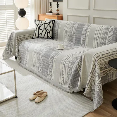 Obrázek produktu pro Oboustranná Chenille deka - Prodyšná - Pratelná v pračce - 180 x 230 cm