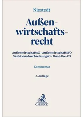 Immagine prodotto di Außenwirtschaftsrecht