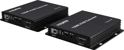 Obrázek produktu pro PremiumCord HDMI KVM extender na 150m přes jeden kabel Cat5e/Cat6, FULL HD 1080p