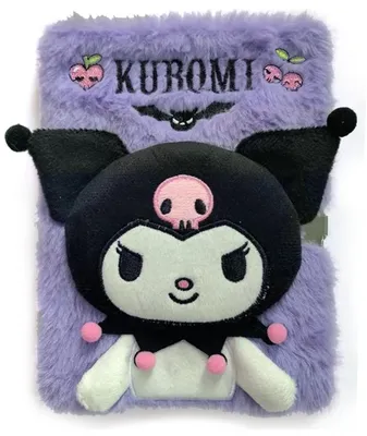 Zdjęcie produktu dla Pamiętnik Kuromi pluszowy A5 3D