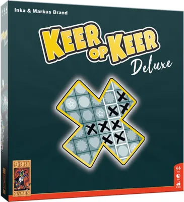 Zdjęcie produktu dla 999 Games Keer op Keer Deluxe, Uniwersalne, Kostka (6 stron), Dorosły/dziecko, Każda płeć, 8 lat(a), 30 min