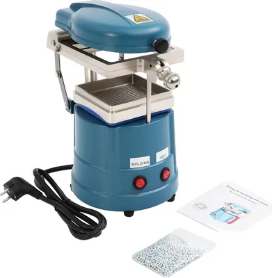 Obrázek produktu pro Vakuová formovací stroj, výkon 1000 W, odolná konstrukce, modrá barva