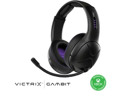 Produktbild von PDP LLC Victrix Gambit Gaming Headset Schwarz/Lila
